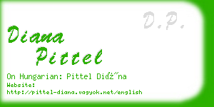 diana pittel business card